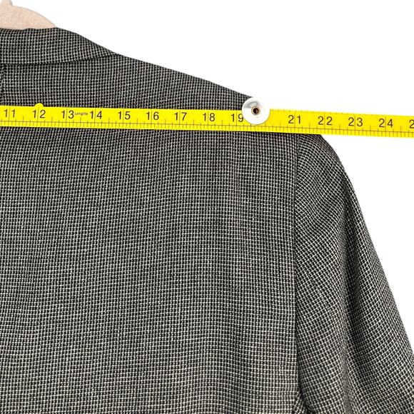 Hart Schaffner Marx Gray Tweed Notched Lapel Single Vent Blazer Jacket 48 R - Picture 10 of 10